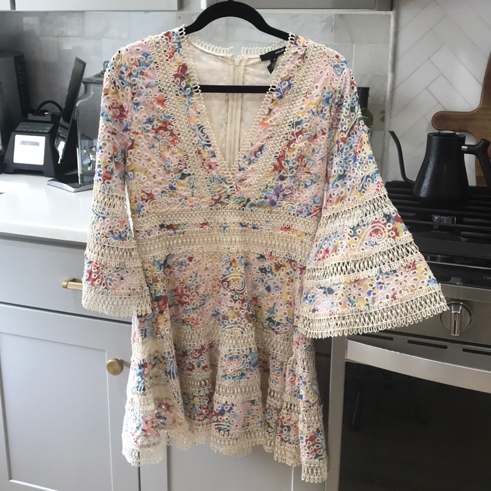 Eyelet dress